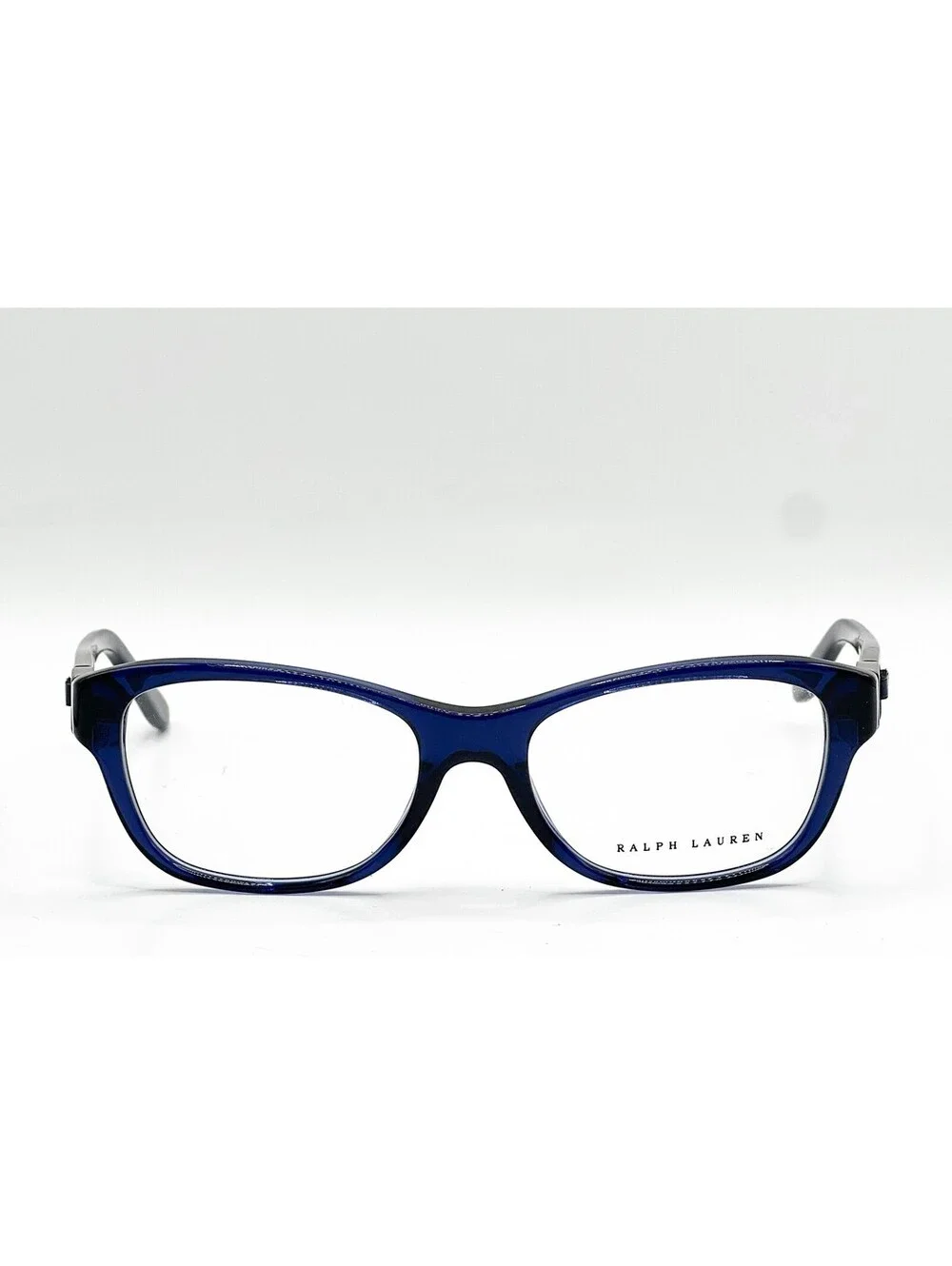 Ralph Lauren Rl 6113Q 5033 Dark Blue Transparent Authentic Eyeglasses 52-17-140